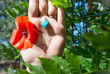 Load image into Gallery viewer, Turquoise &amp; Coral Necklace
