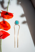 Load image into Gallery viewer, Turquoise Hair pin No.5
