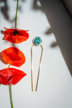 Load image into Gallery viewer, Turquoise Hair pin No.3
