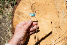 Load image into Gallery viewer, Turquoise Hair pin No.1
