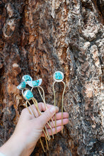 Load image into Gallery viewer, Turquoise Hair pin No.5

