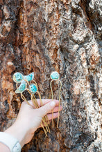 Load image into Gallery viewer, Turquoise Hair pin No.2
