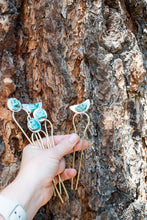 Load image into Gallery viewer, Turquoise Hair pin No.4
