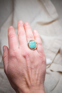 Chrysoprase Ring