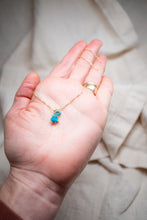 Load image into Gallery viewer, Turquoise charm necklace No.3
