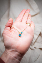 Load image into Gallery viewer, Turquoise charm necklace No.3
