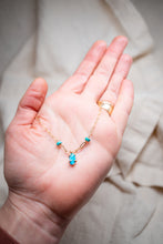 Load image into Gallery viewer, Turquoise charm necklace No.4
