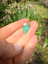 Load image into Gallery viewer, Chrysoprase Wave Charm
