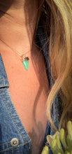 Load image into Gallery viewer, Chrysoprase Wave Charm
