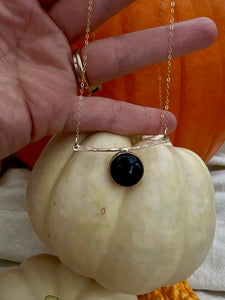 Obsidian Horizon Necklace