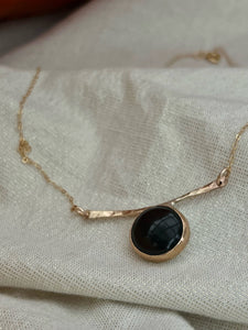Obsidian Horizon Necklace
