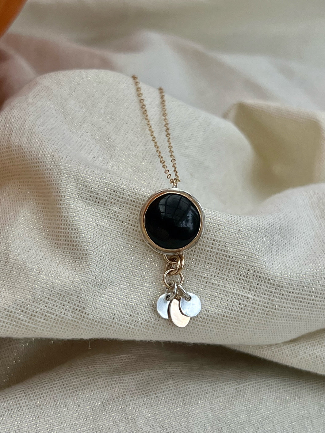 Obsidian Party Necklace