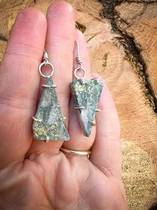 Necklace & Stone Earring Set