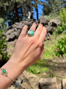 Chrysoprase Ring