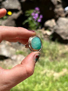 Chrysoprase Ring