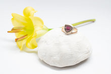 Load image into Gallery viewer, Watermelon Tourmaline Crown Ring No.1
