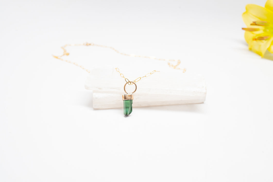 Tourmaline wand Necklace No.2