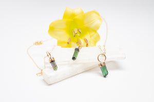 Tourmaline wand Necklace No.3