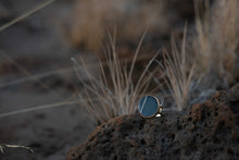 Load image into Gallery viewer, The Badlands Gold Inlay Double Band Cocktail Ring
