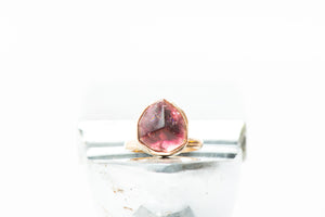 Watermelon Tourmaline Ring No.7