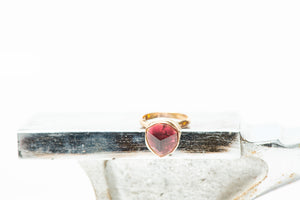Watermelon Tourmaline Ring No.7