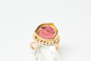 Watermelon Tourmaline Ring No.6