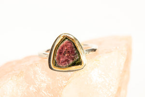 Watermelon Tourmaline Ring No.2