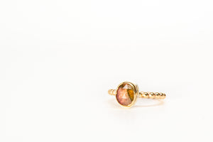 Watermelon Tourmaline Ring No.4