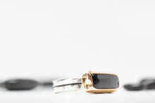 Load image into Gallery viewer, Obsidian Bar ring No.7
