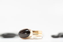 Load image into Gallery viewer, Obsidian Rings No.9
