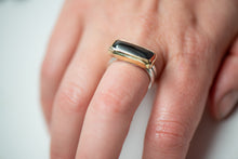 Load image into Gallery viewer, Obsidian Bar ring No.7
