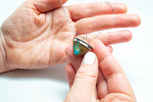Load image into Gallery viewer, Turquoise Tooth Necklace No.2
