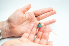 Load image into Gallery viewer, Turquoise Tooth Necklace No.6
