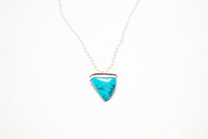 Turquoise Tooth Necklace No.1