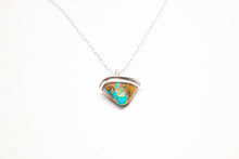 Load image into Gallery viewer, Turquoise Tooth Necklace No.2
