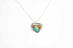 Turquoise Tooth Necklace No.2