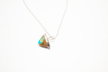 Load image into Gallery viewer, Turquoise Tooth Necklace No.2
