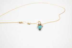 Turquoise Tooth Necklace No.6