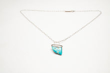 Load image into Gallery viewer, Turquoise Tooth Necklace No.9

