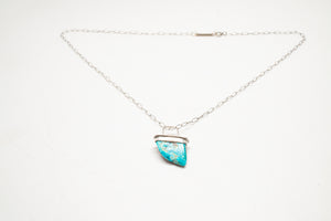 Turquoise Tooth Necklace No.9