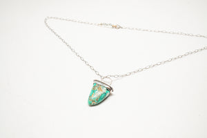 Turquoise Tooth Necklace No.10