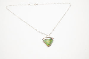 Turquoise Tooth Necklace No.14