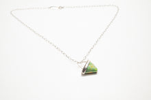 Load image into Gallery viewer, Turquoise Tooth Necklace No.14
