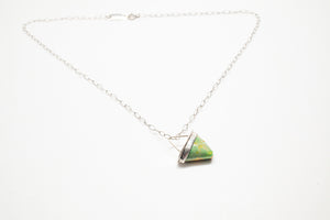 Turquoise Tooth Necklace No.14