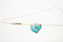 Load image into Gallery viewer, Turquoise Tooth Necklace No.15
