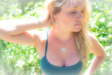 Load image into Gallery viewer, Twin Turquoise Earrings No.1
