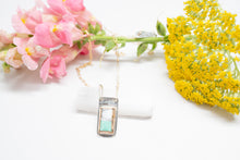 Load image into Gallery viewer, Twin Turquoise Charm Necklace No.3
