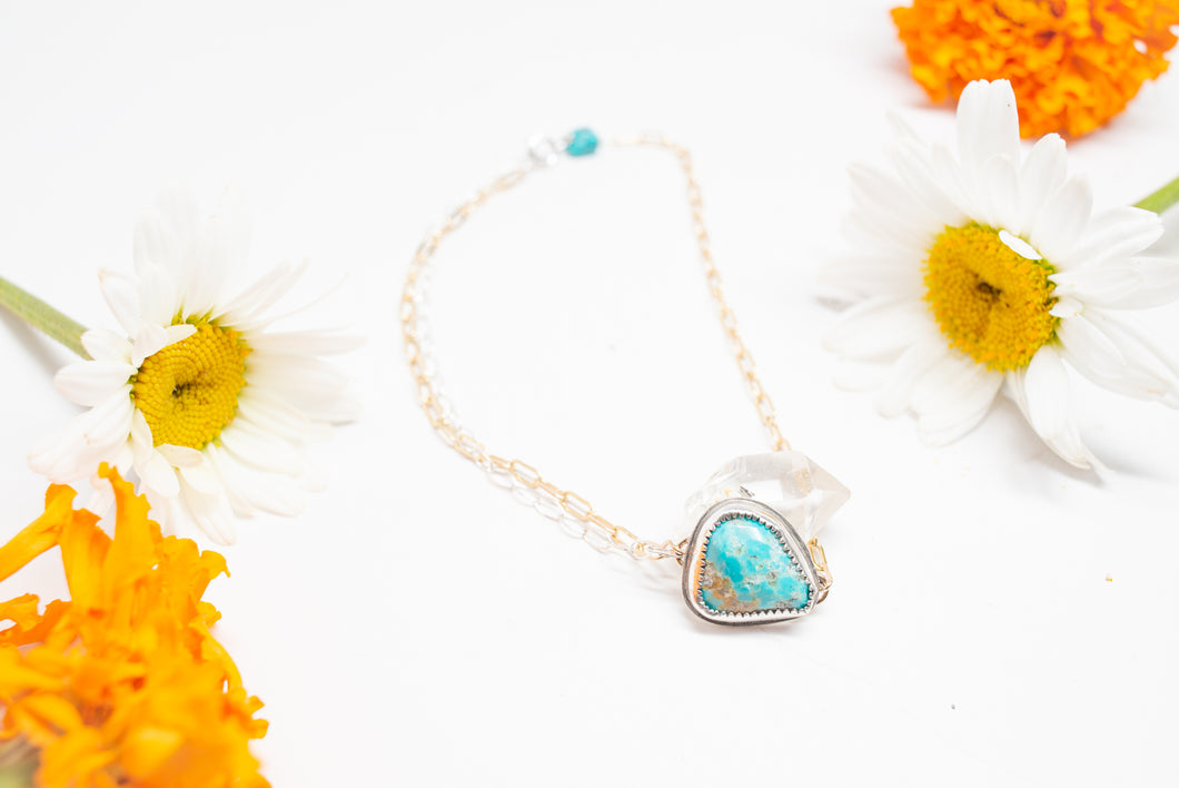 Turquoise Ankle Bracelet No.2