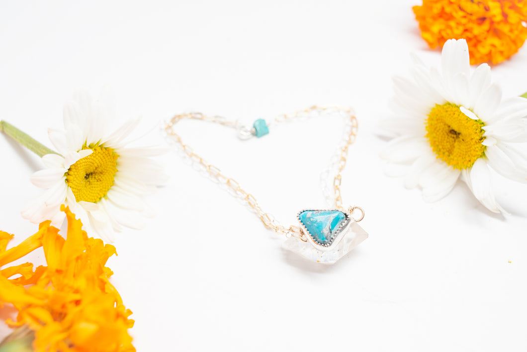 Turquoise Ankle Bracelet No.5