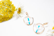 Load image into Gallery viewer, Twin Turquoise Earrings No.2
